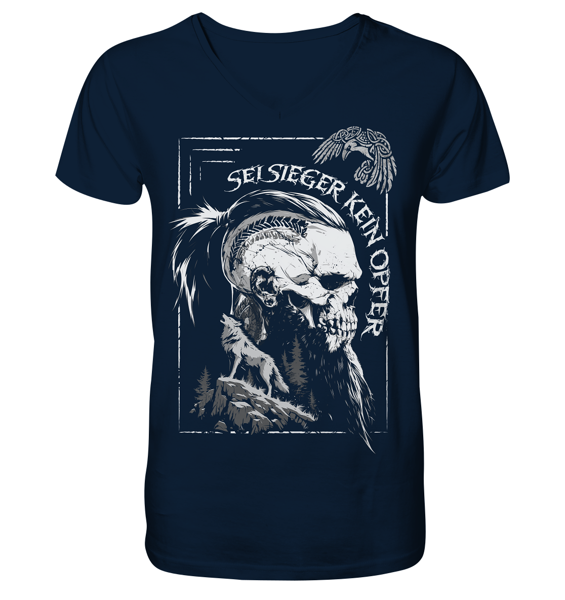 Sei Sieger Kein Opfer - V-Neck Shirt
