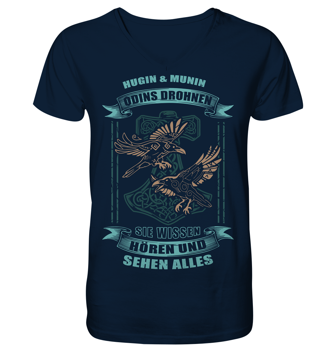 Odins Drohnen - V-Neck Shirt