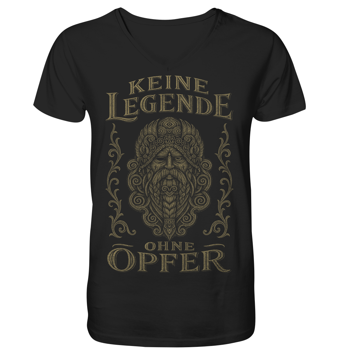 Keine Legende Ohne Opfer (AUGE) - V-Neck Shirt