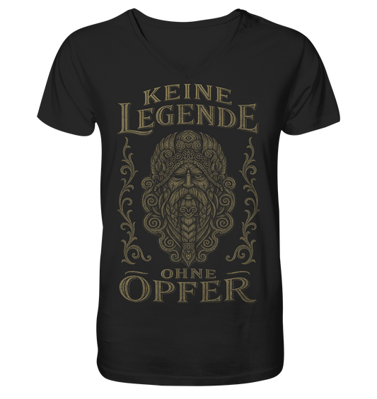 Keine Legende Ohne Opfer (AUGE) - V-Neck Shirt