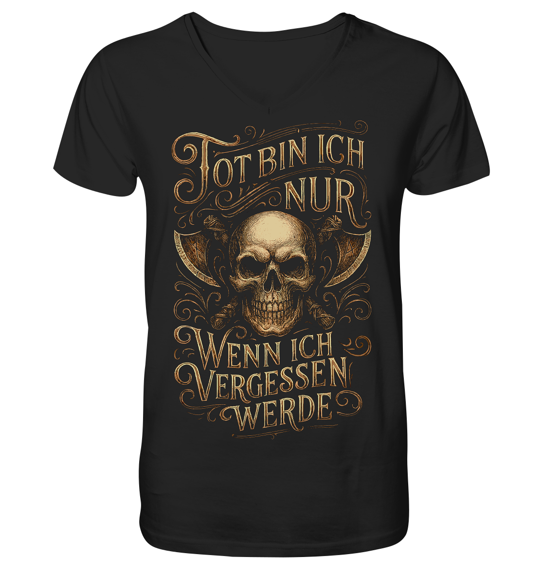 Tot Bin Ich Nur ..... - V-Neck Shirt