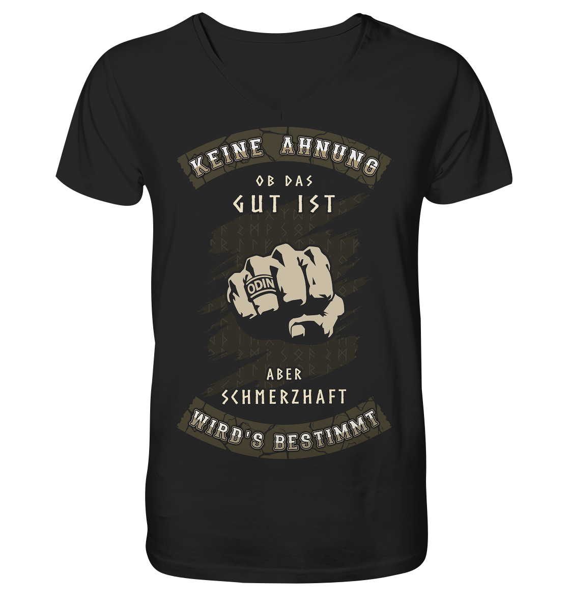 Schmerzhaft - V-Neck Shirt