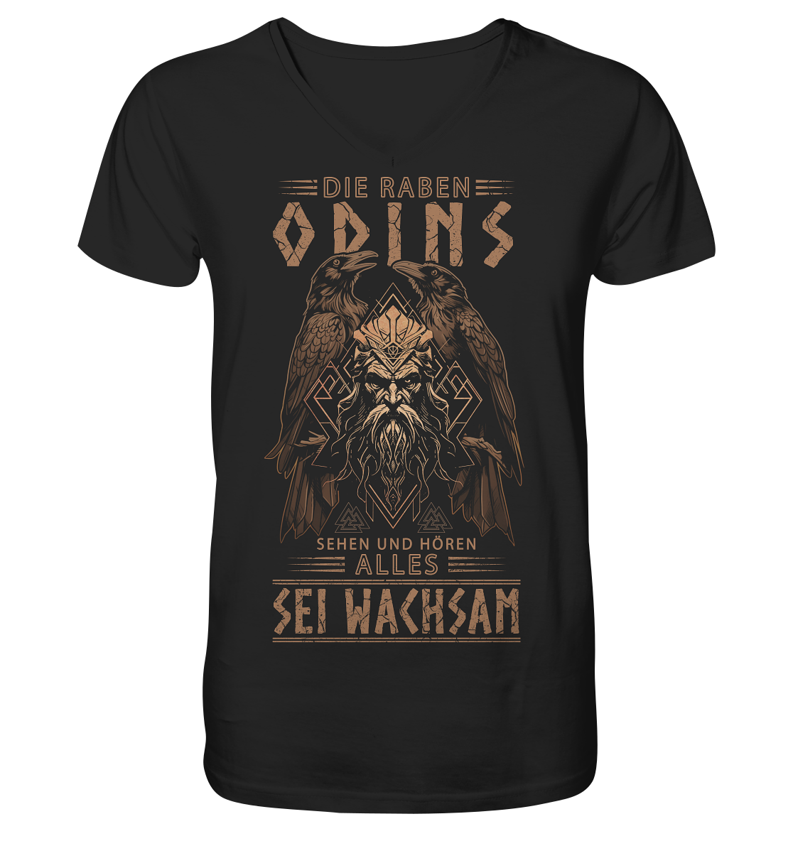 Die Raben Odins - V-Neck Shirt
