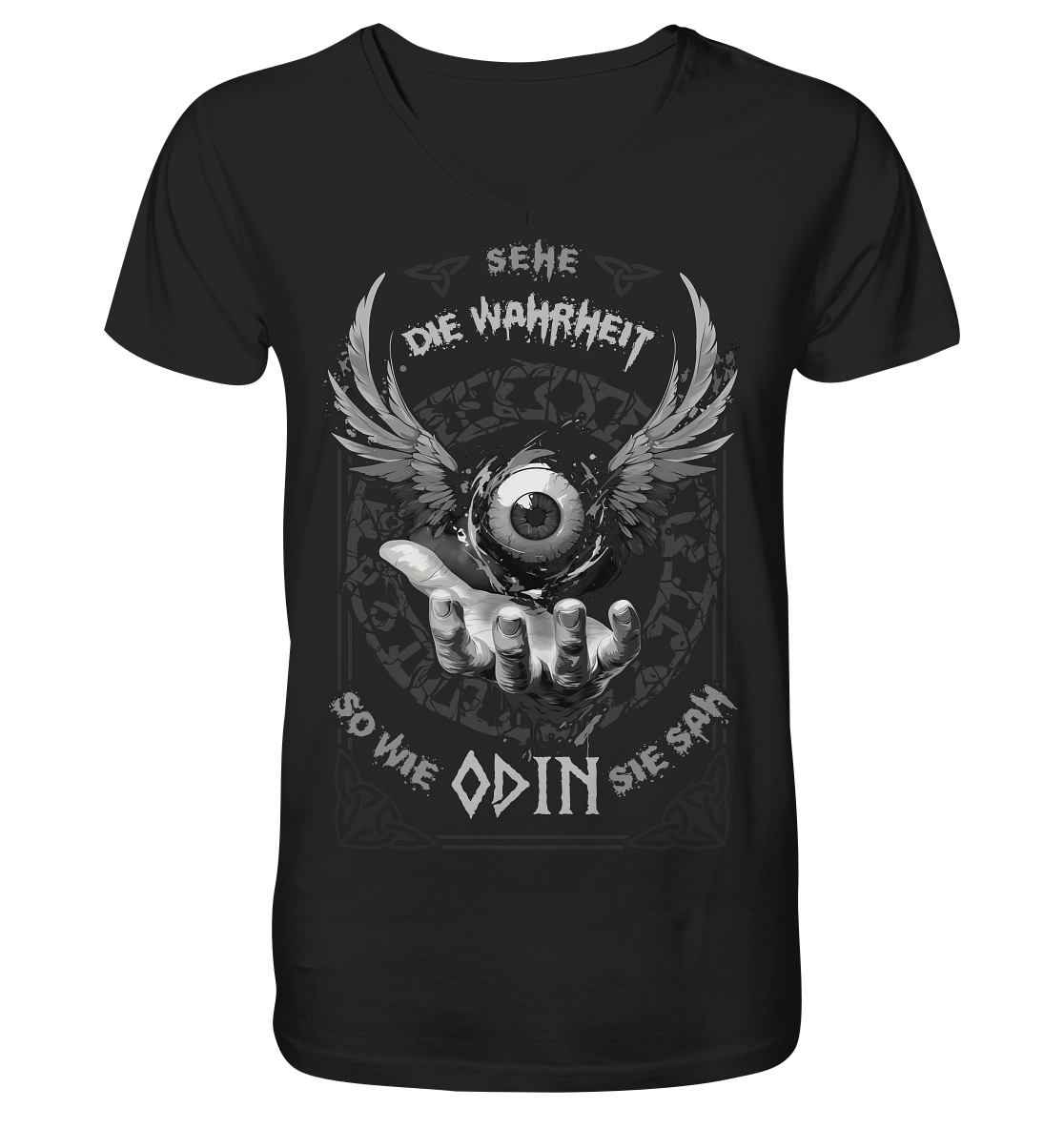 Auge von Odin - V-Neck Shirt
