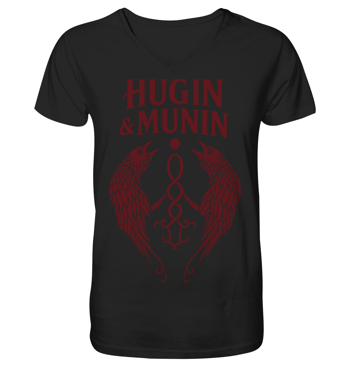 Hugin & Munin - V-Neck Shirt