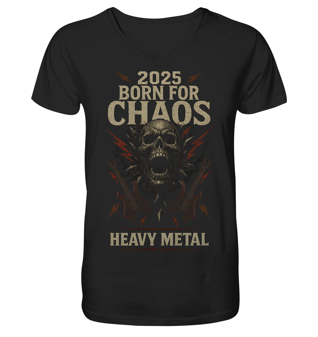 Born For Chaos - V-Neck Shirt
