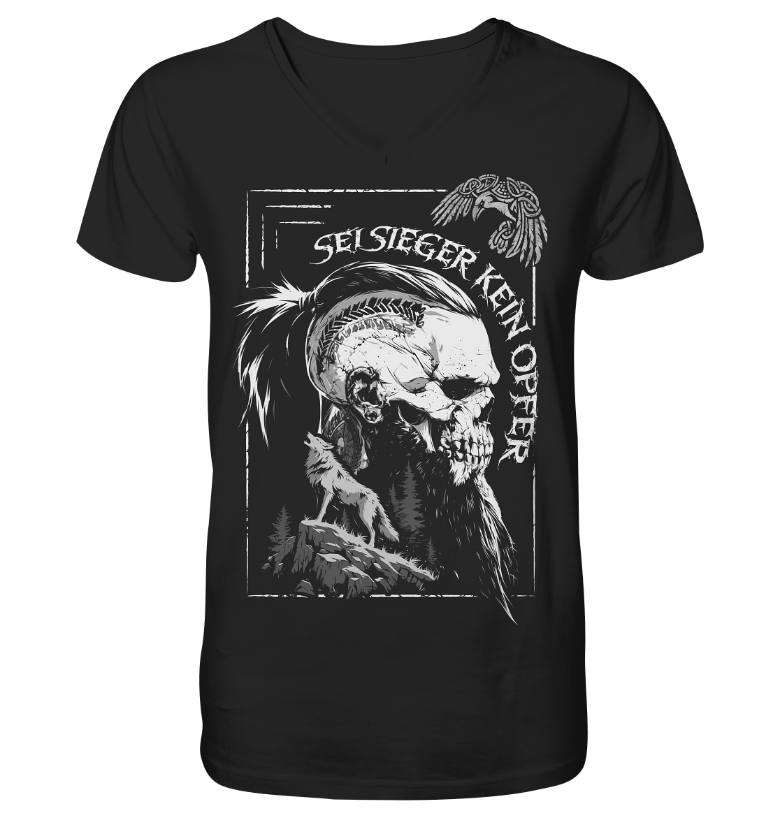 Sei Sieger Kein Opfer - V-Neck Shirt
