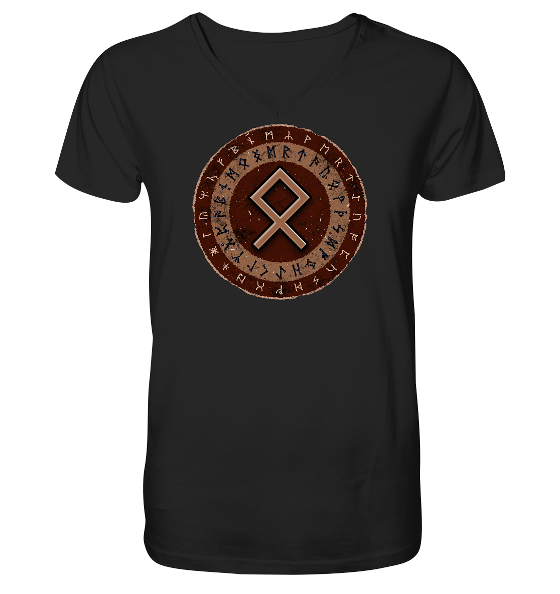 Othala Rune - V-Neck Shirt