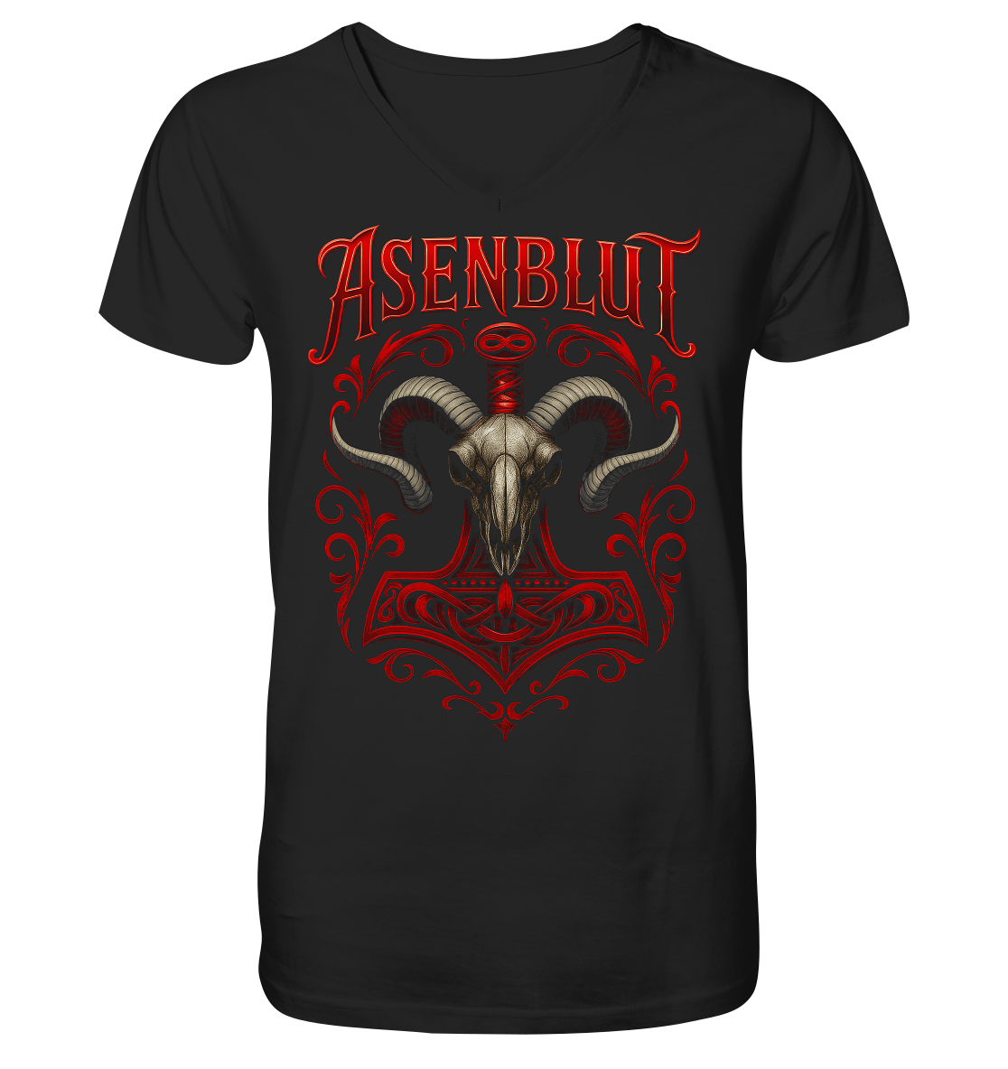 Asenblut - V-Neck Shirt