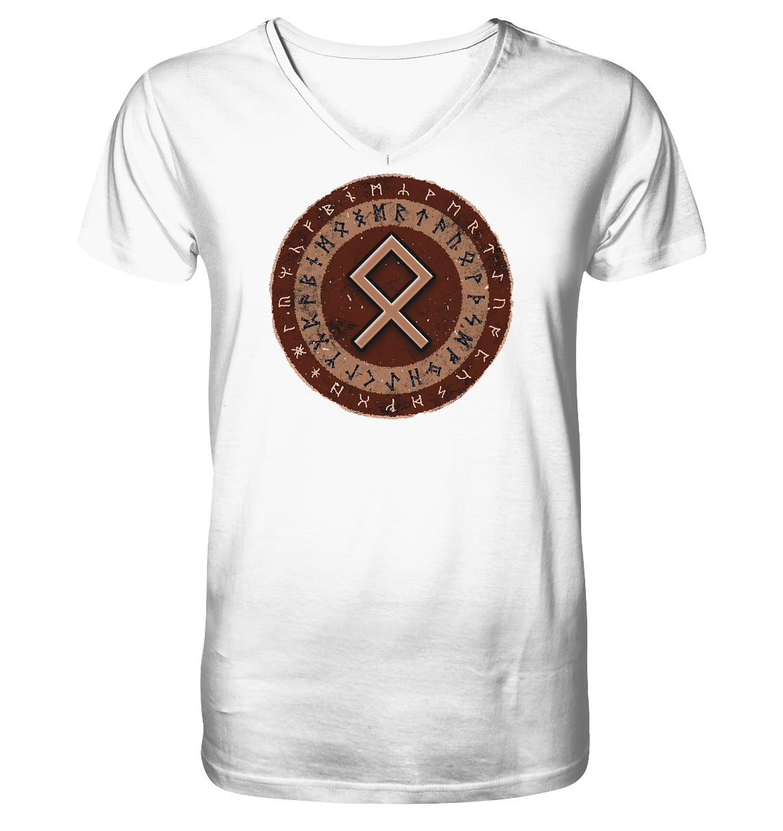 Othala Rune - V-Neck Shirt