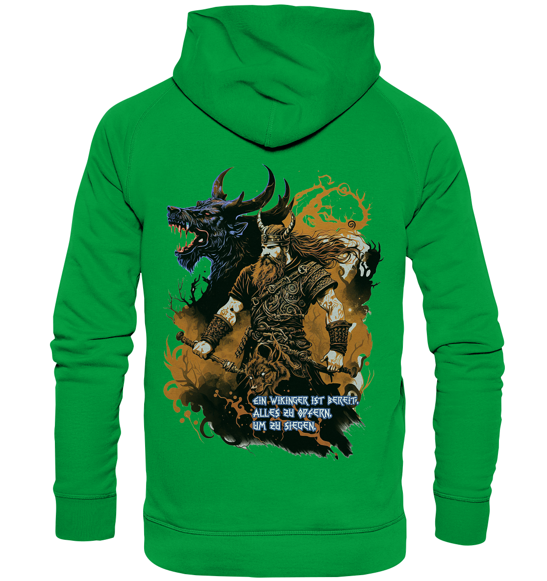 Wikinger Ist Bereit Alles Zu Opfern - Basic Unisex Hoodie