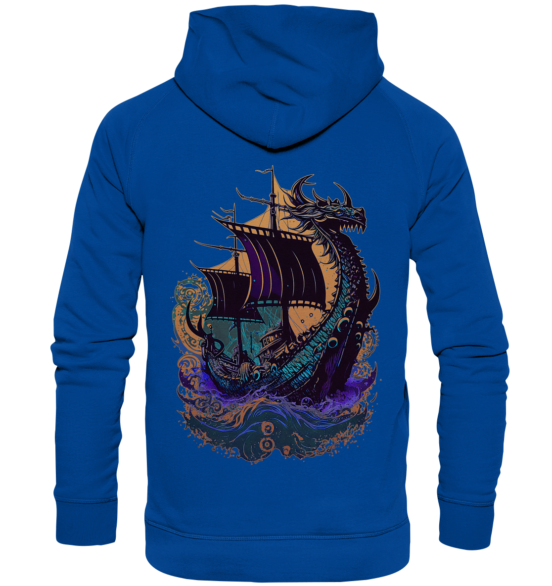 Wikinger Drachenschiff - Basic Unisex Hoodie