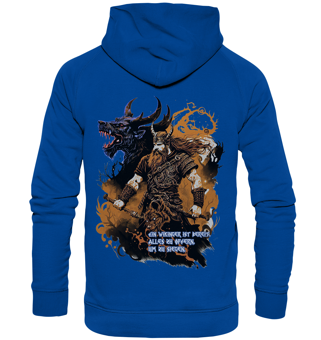Wikinger Ist Bereit Alles Zu Opfern - Basic Unisex Hoodie