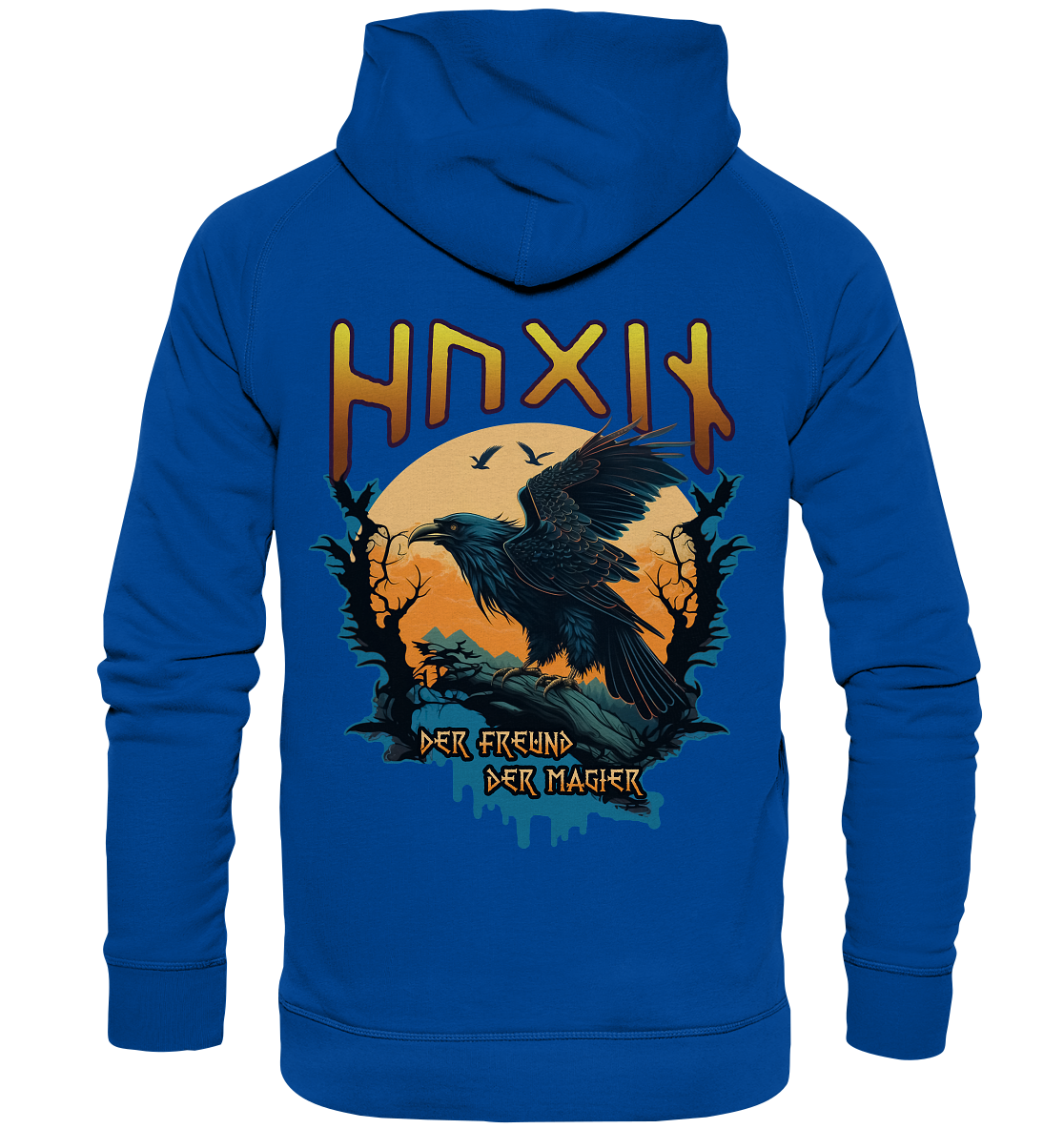 Hugin Der Freund Der Magier - Basic Unisex Hoodie