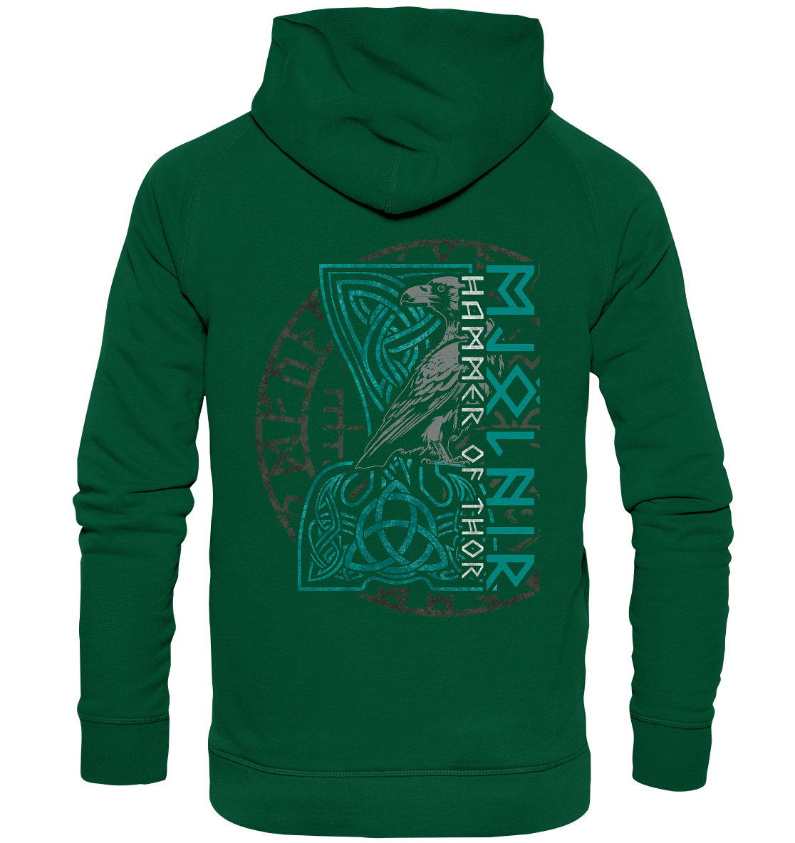Mjölnir Hammer of Thor - Basic Unisex Hoodie