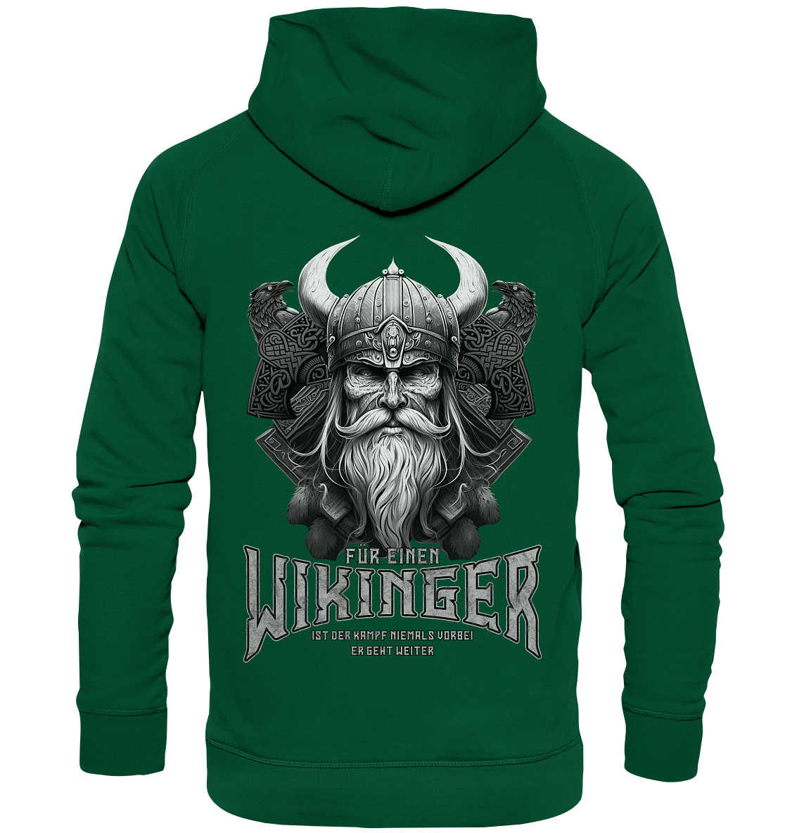 Wikinger Rabe - Basic Unisex Hoodie