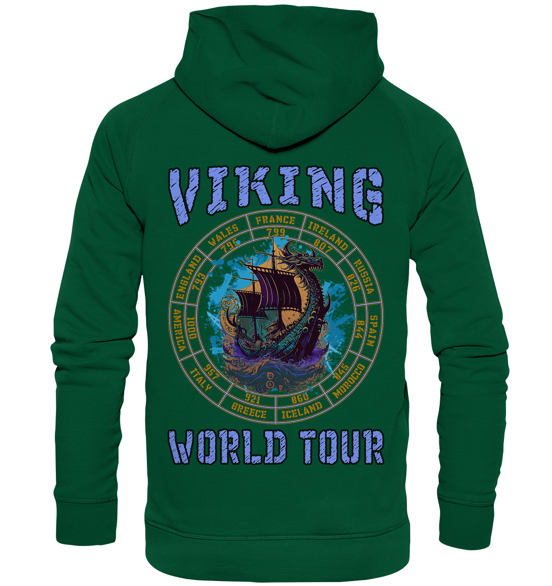 Wikinger Welttournee - Basic Unisex Hoodie