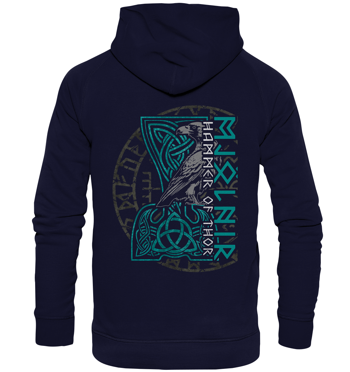 Mjölnir Hammer of Thor - Basic Unisex Hoodie