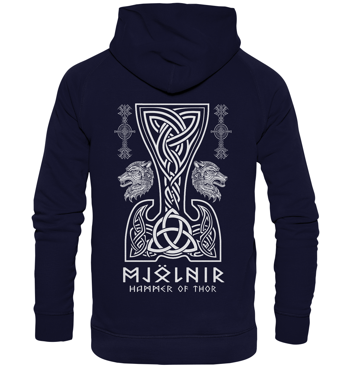 Mjölnir Hammer of Thor - Basic Unisex Hoodie