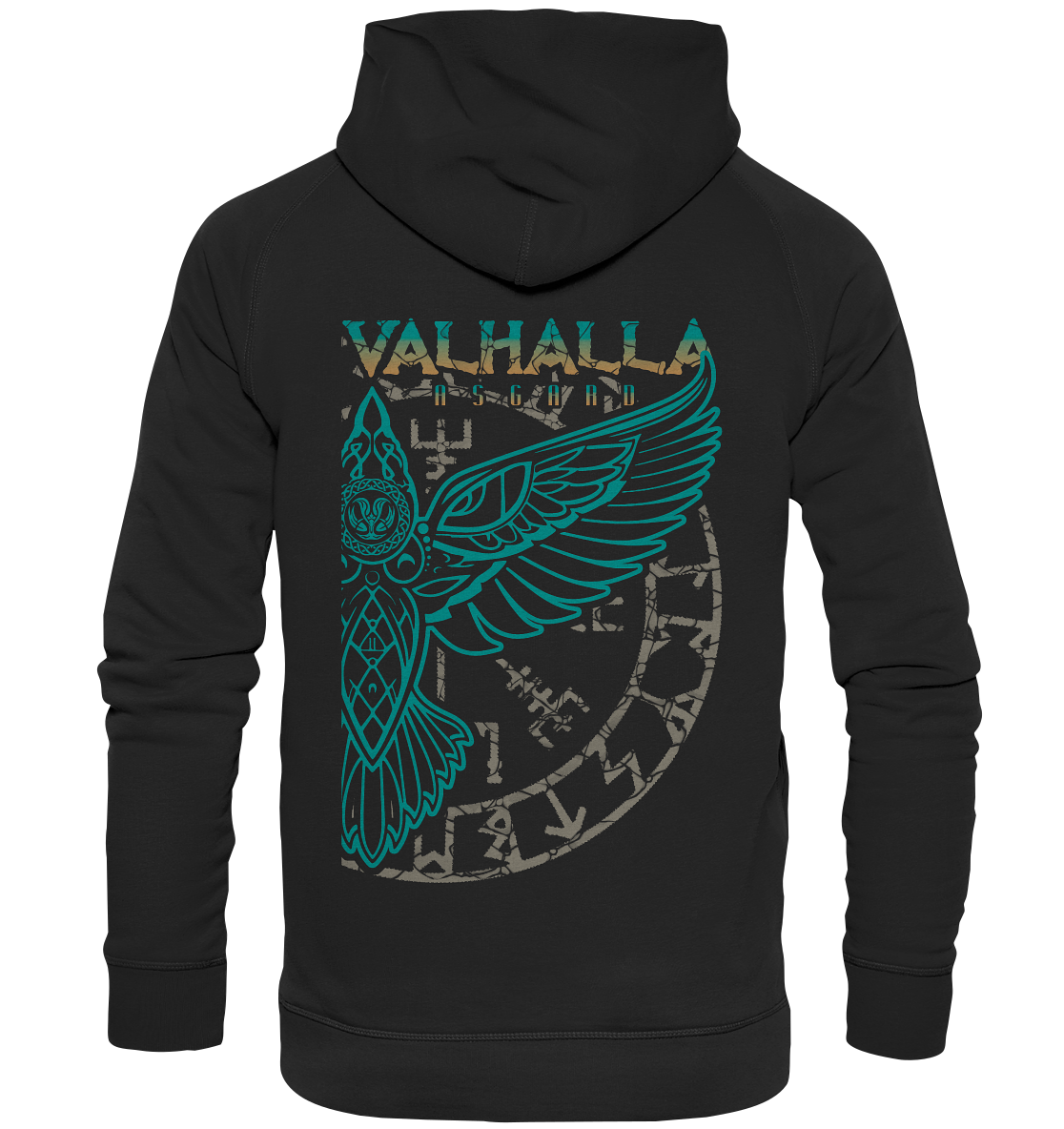 Valhalla Asgard Hugin - Basic Unisex Hoodie