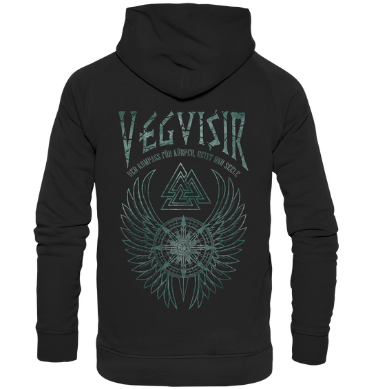 Vegvisir Der Kompass Für Körper, Geist und Seele - Basic Unisex Hoodie