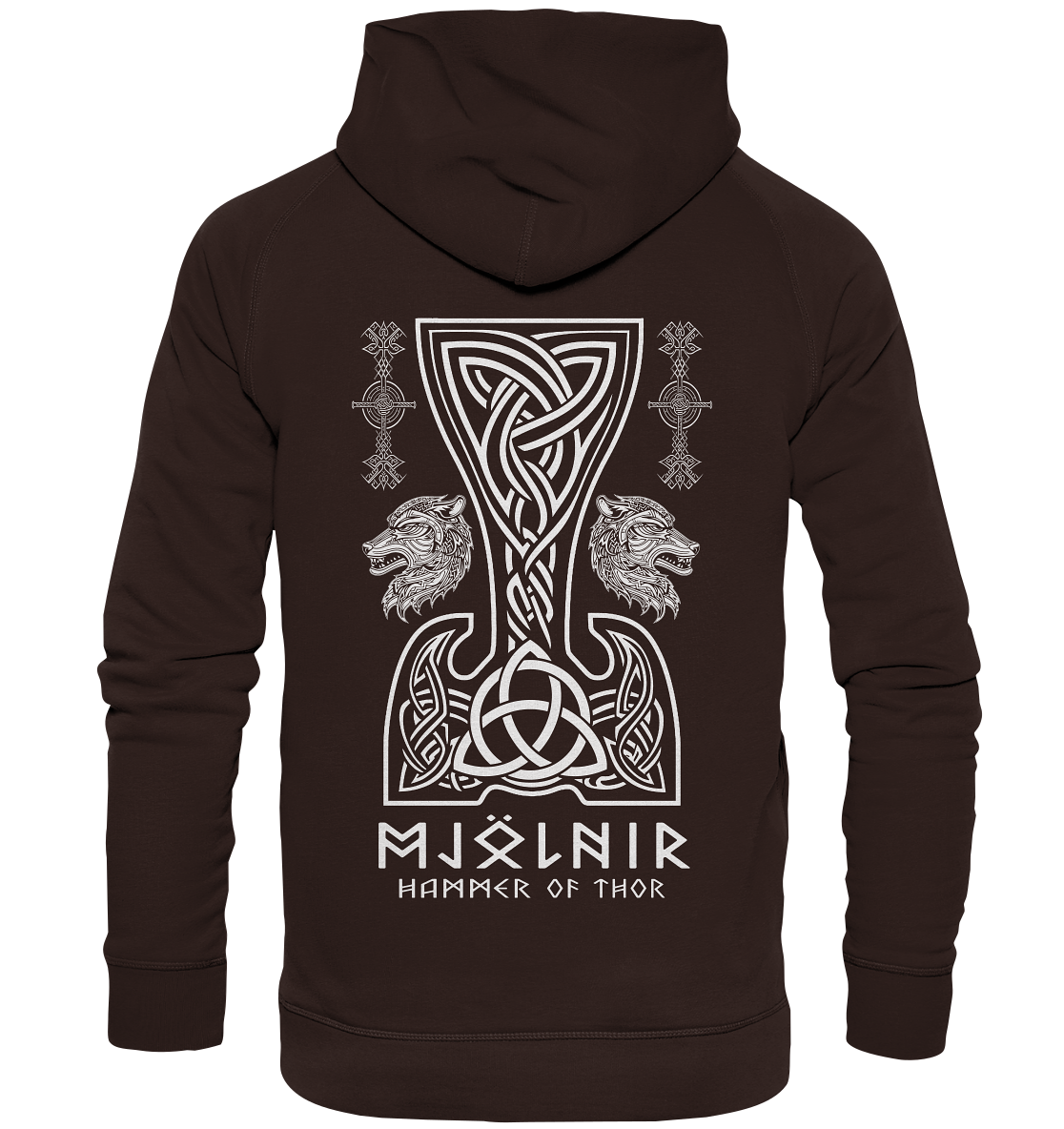 Mjölnir Hammer of Thor - Basic Unisex Hoodie