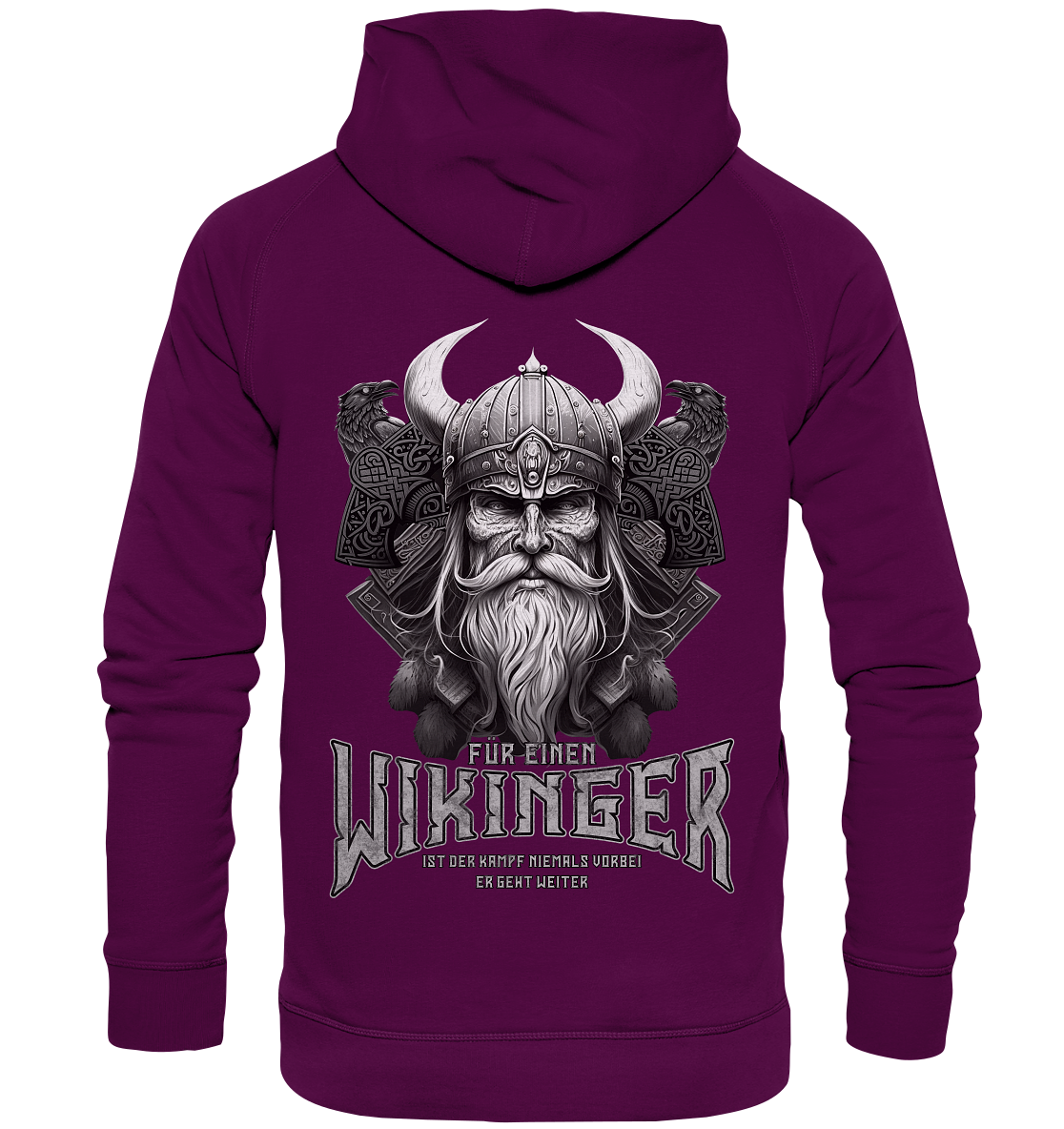 Wikinger Rabe - Basic Unisex Hoodie