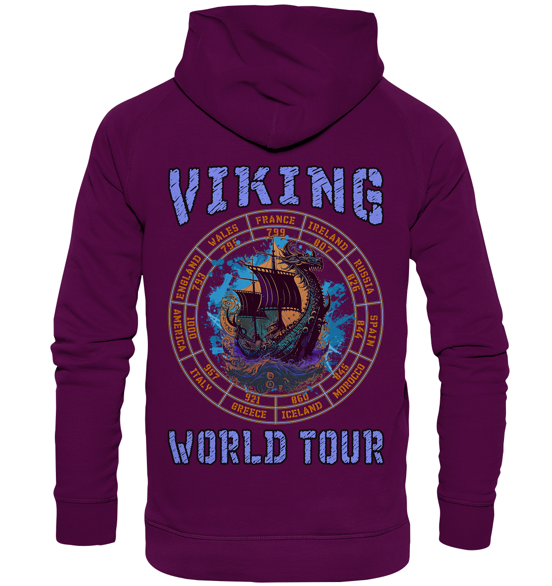 Wikinger Welttournee - Basic Unisex Hoodie