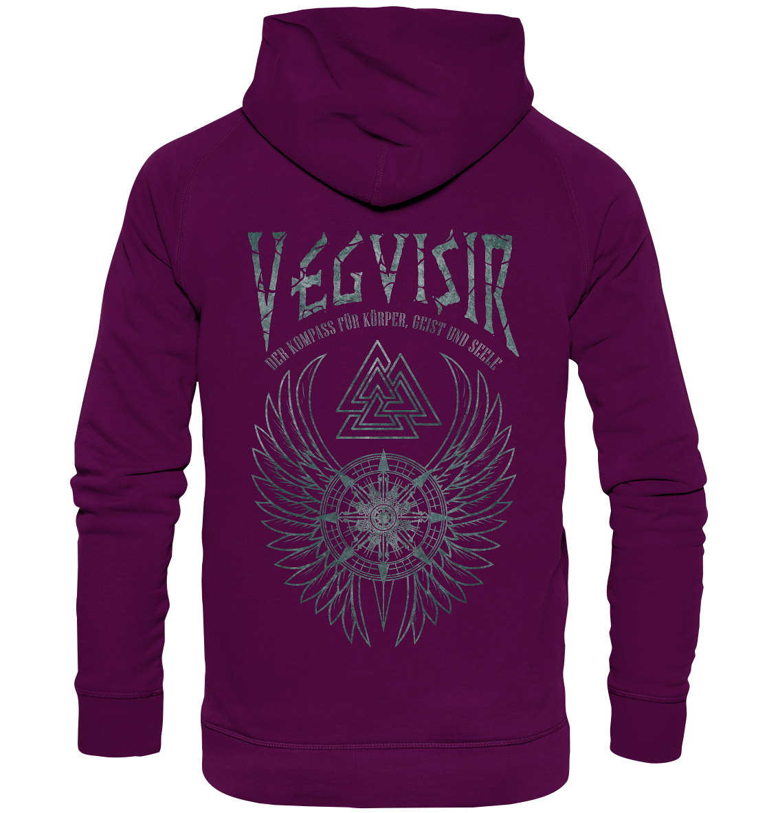 Vegvisir Der Kompass Für Körper, Geist und Seele - Basic Unisex Hoodie
