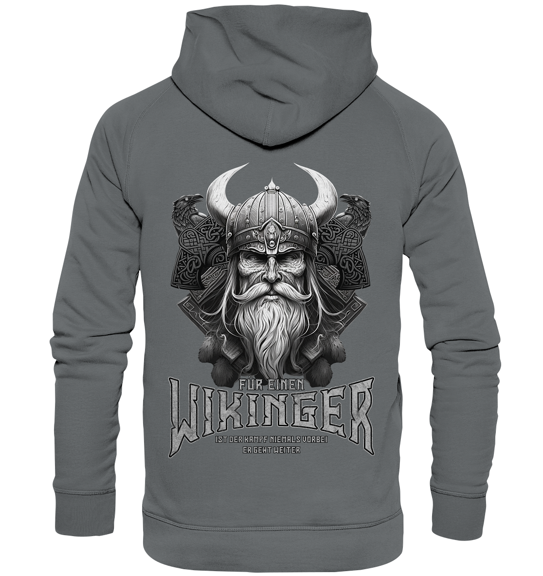 Wikinger Rabe - Basic Unisex Hoodie
