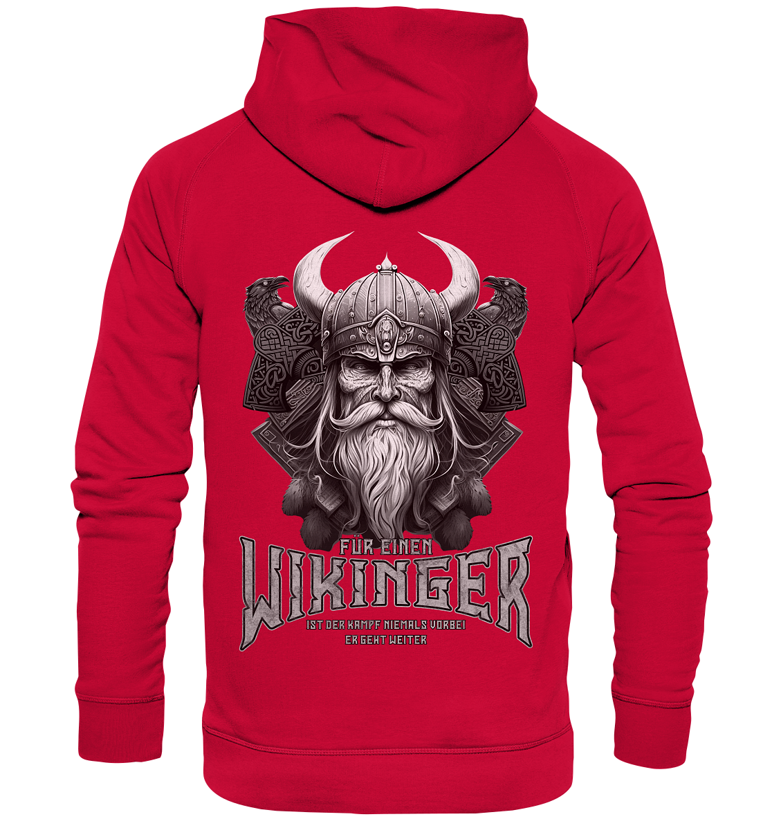 Wikinger Rabe - Basic Unisex Hoodie
