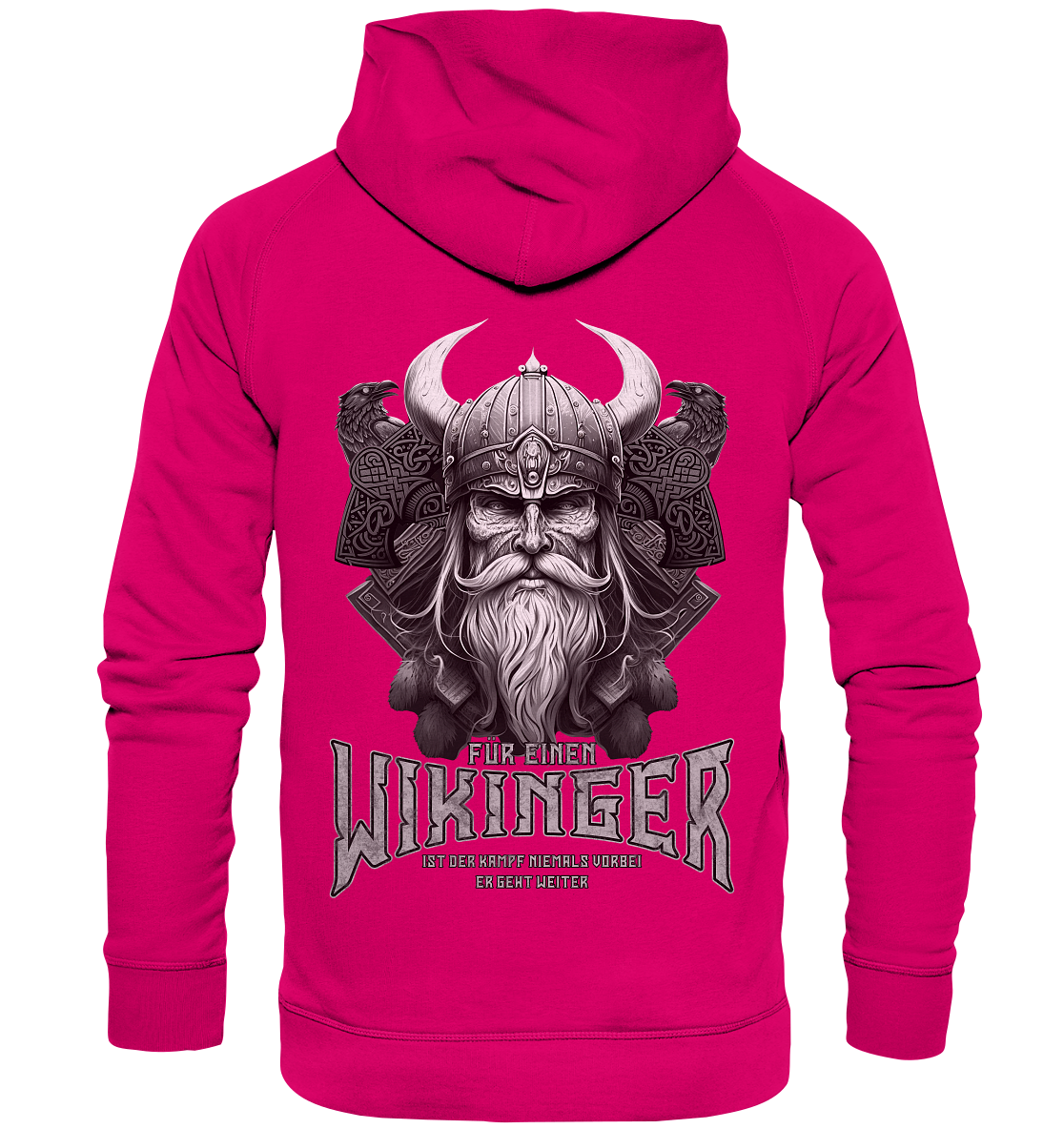 Wikinger Rabe - Basic Unisex Hoodie
