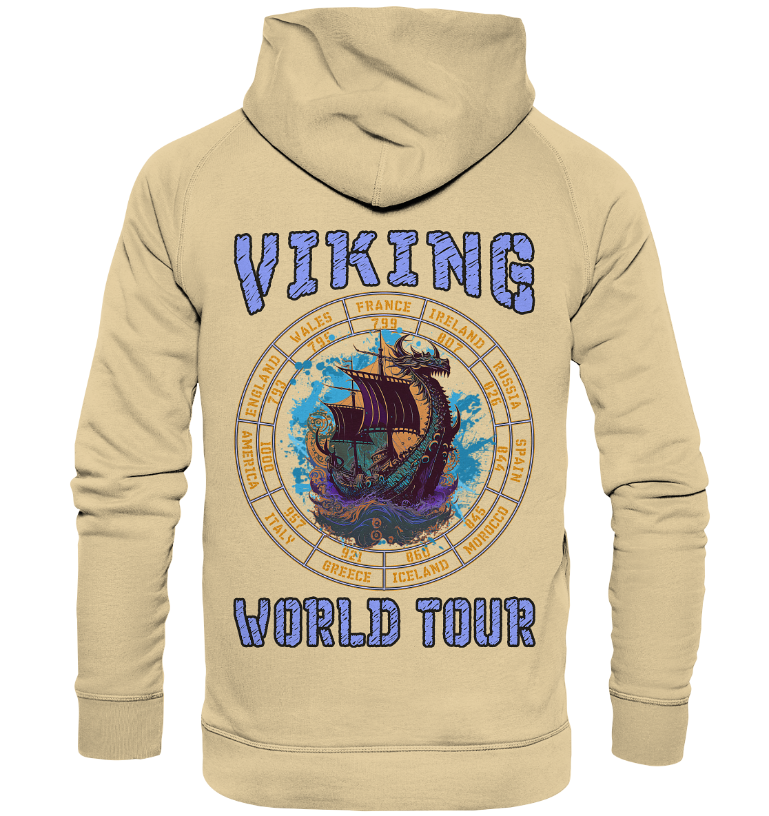 Wikinger Welttournee - Basic Unisex Hoodie