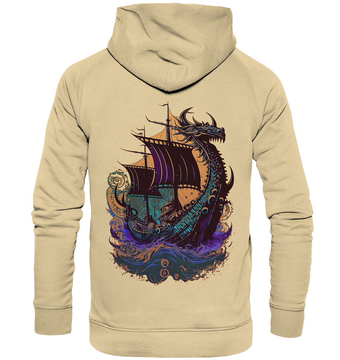 Wikinger Drachenschiff - Basic Unisex Hoodie
