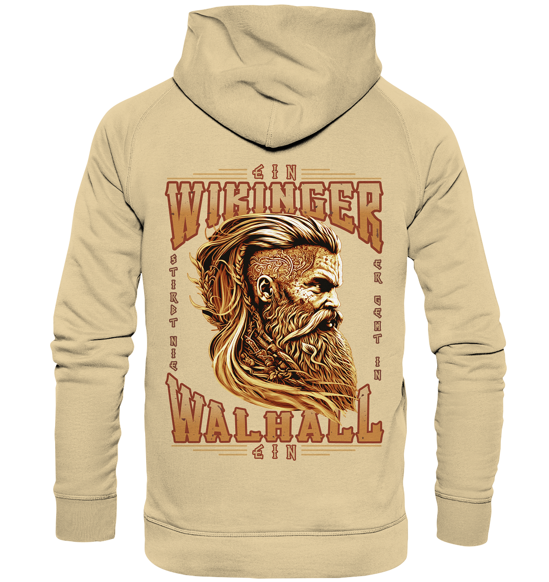 Ein Wikinger Stirbt Nie - Basic Unisex Hoodie