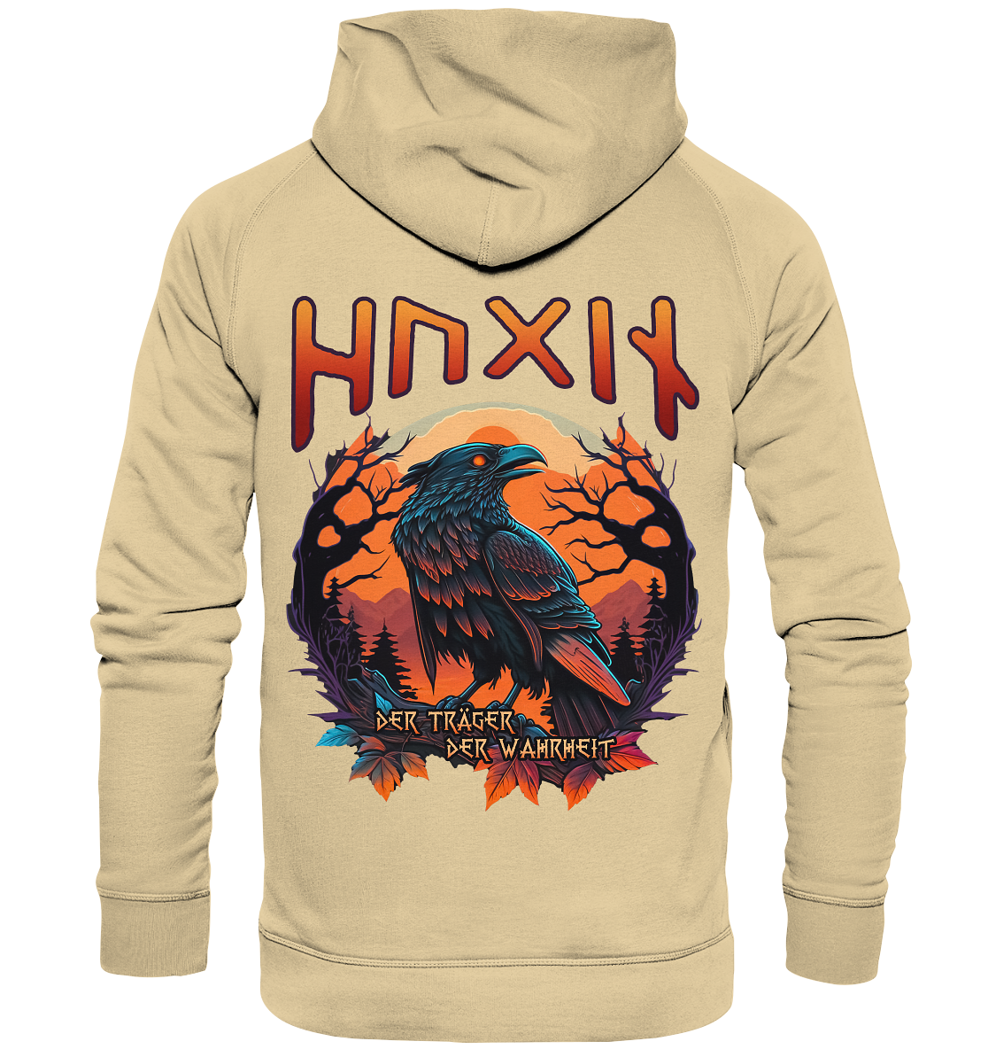 Hugin Der Träger Der Wahrheit - Basic Unisex Hoodie