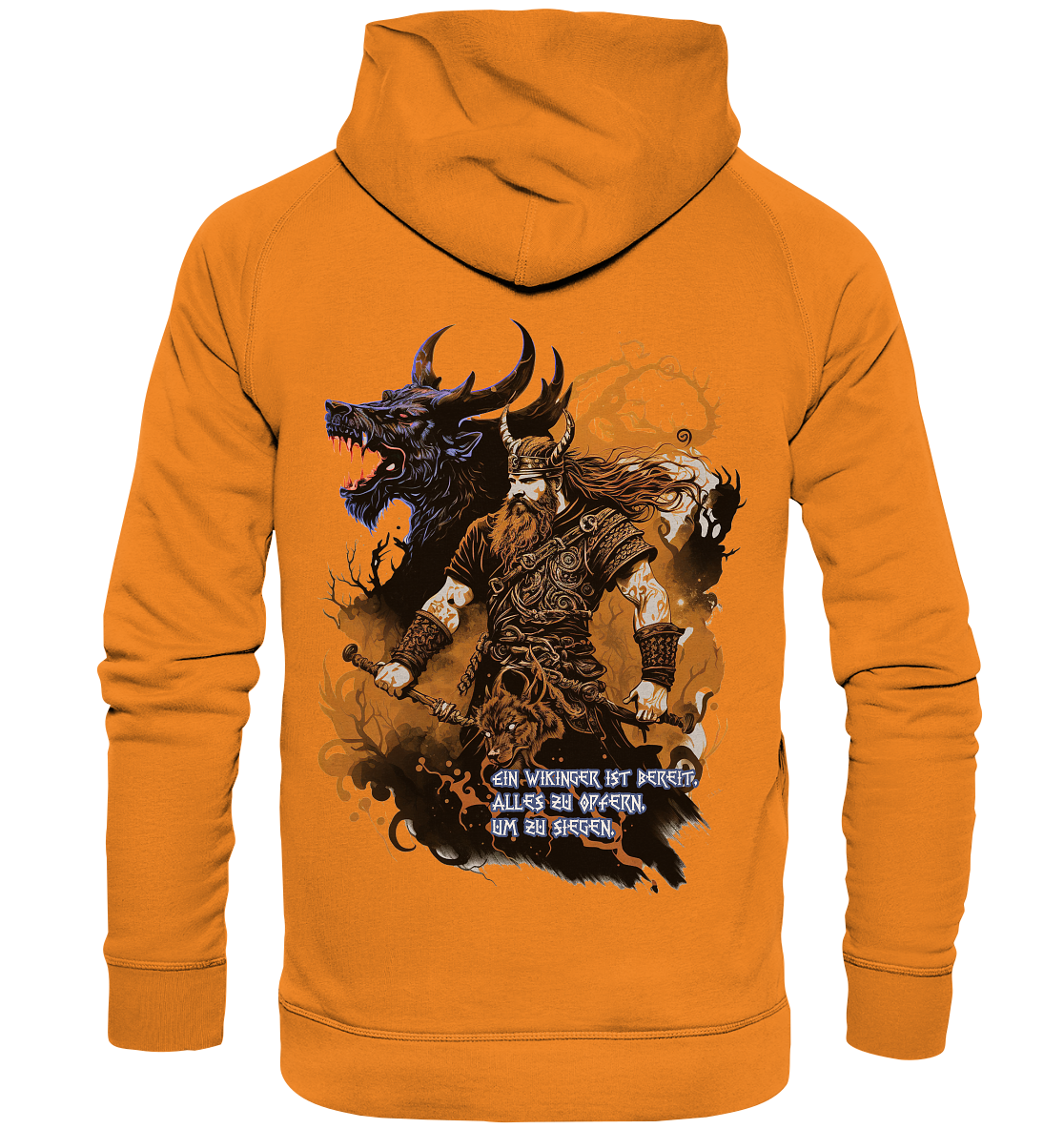 Wikinger Ist Bereit Alles Zu Opfern - Basic Unisex Hoodie