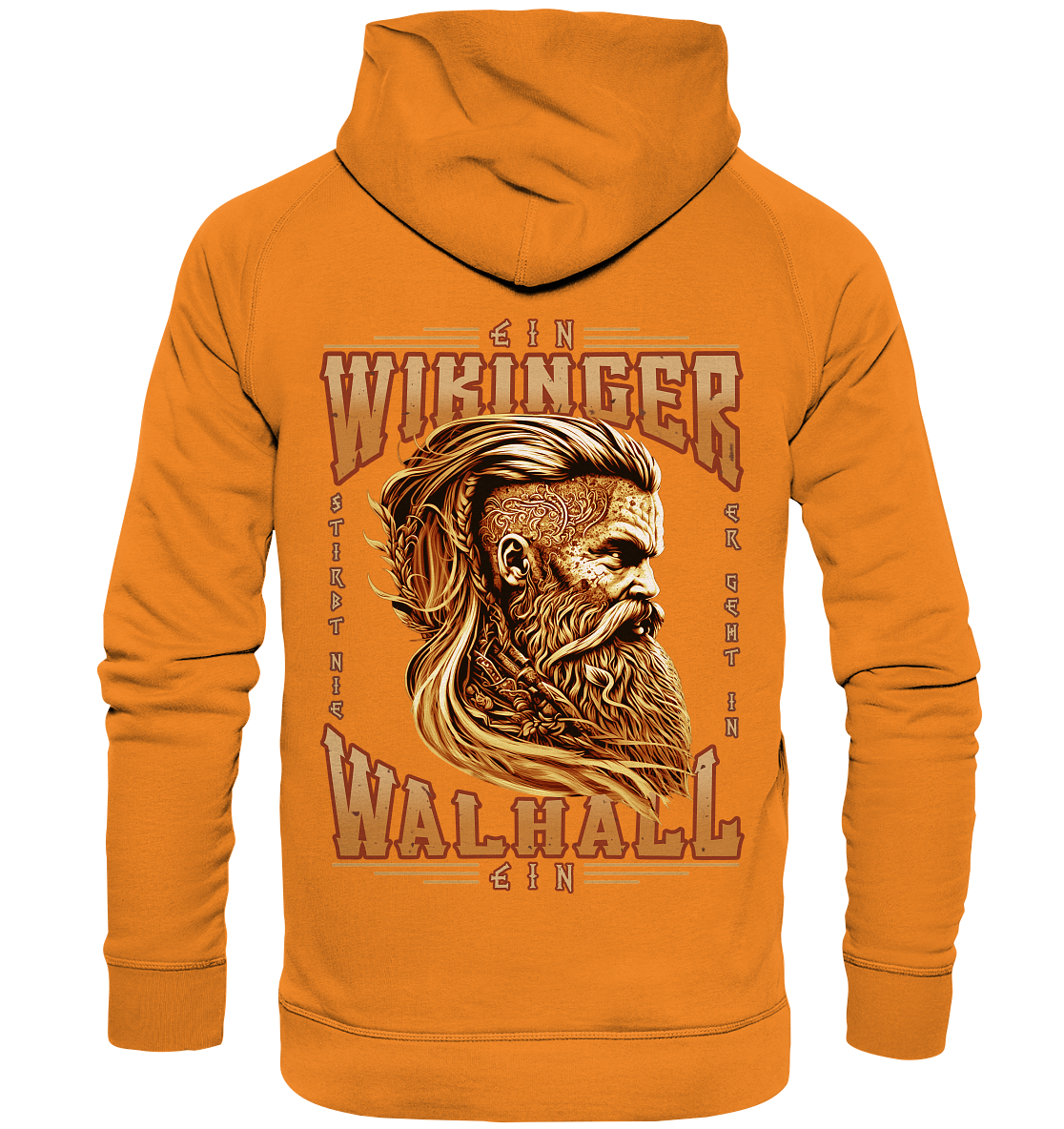 Ein Wikinger Stirbt Nie - Basic Unisex Hoodie