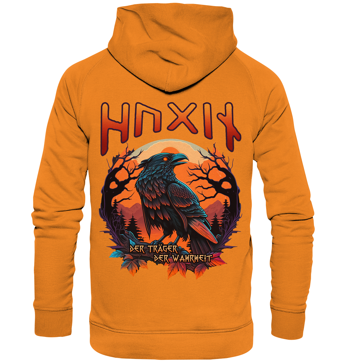 Hugin Der Träger Der Wahrheit - Basic Unisex Hoodie