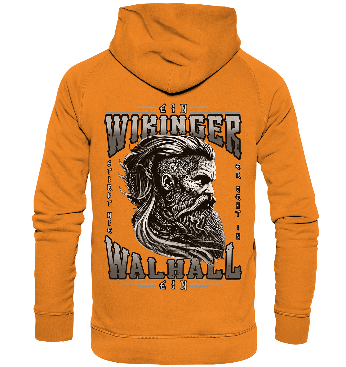 Ein Wikinger Stirbt Nie - Basic Unisex Hoodie