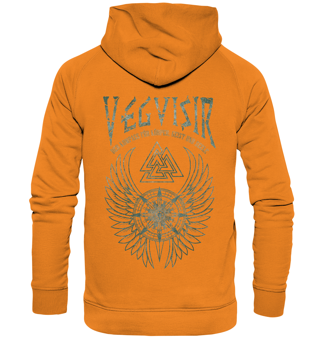Vegvisir Der Kompass Für Körper, Geist und Seele - Basic Unisex Hoodie