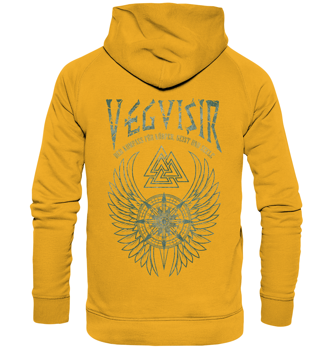Vegvisir Der Kompass Für Körper, Geist und Seele - Basic Unisex Hoodie
