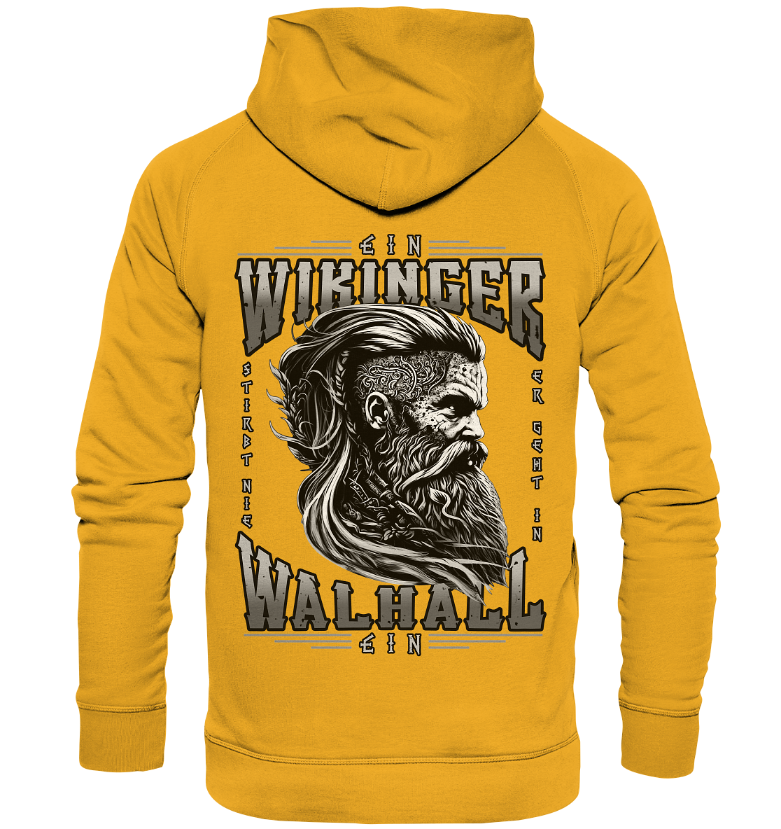 Ein Wikinger Stirbt Nie - Basic Unisex Hoodie