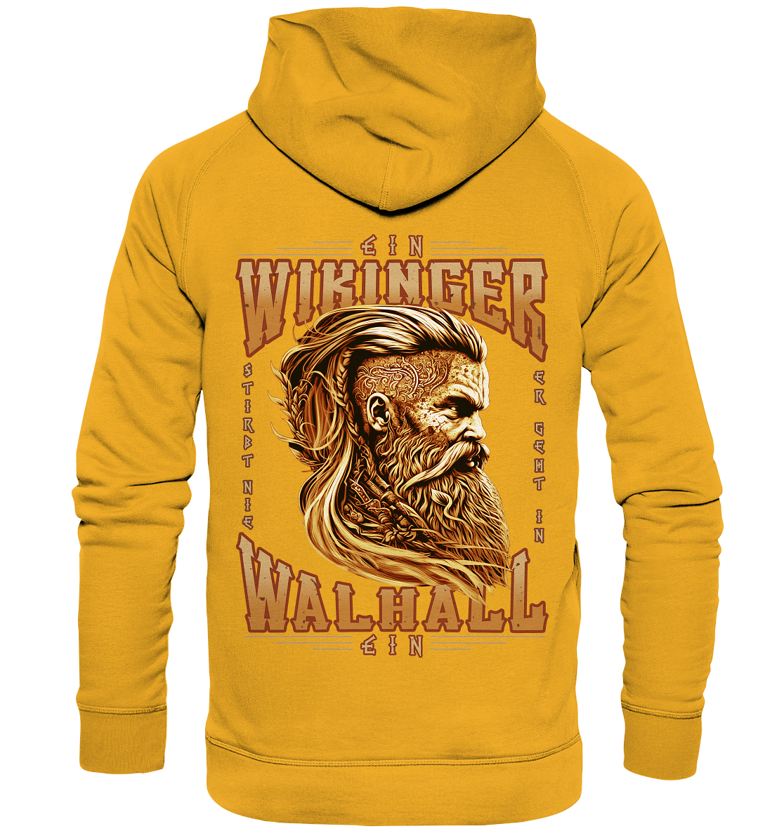 Ein Wikinger Stirbt Nie - Basic Unisex Hoodie