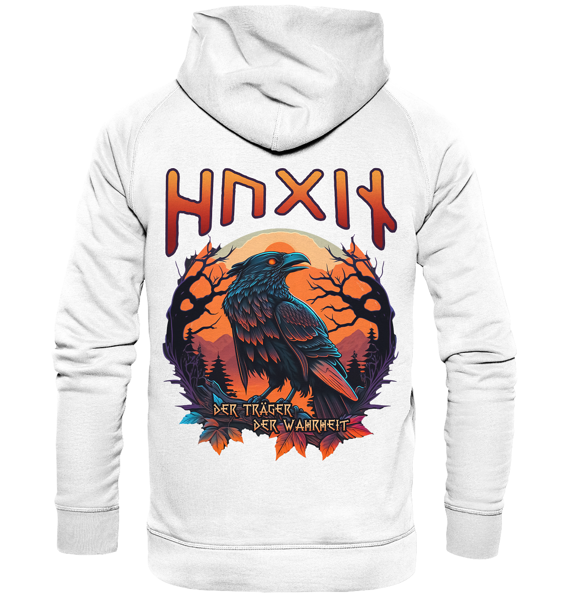 Hugin Der Träger Der Wahrheit - Basic Unisex Hoodie