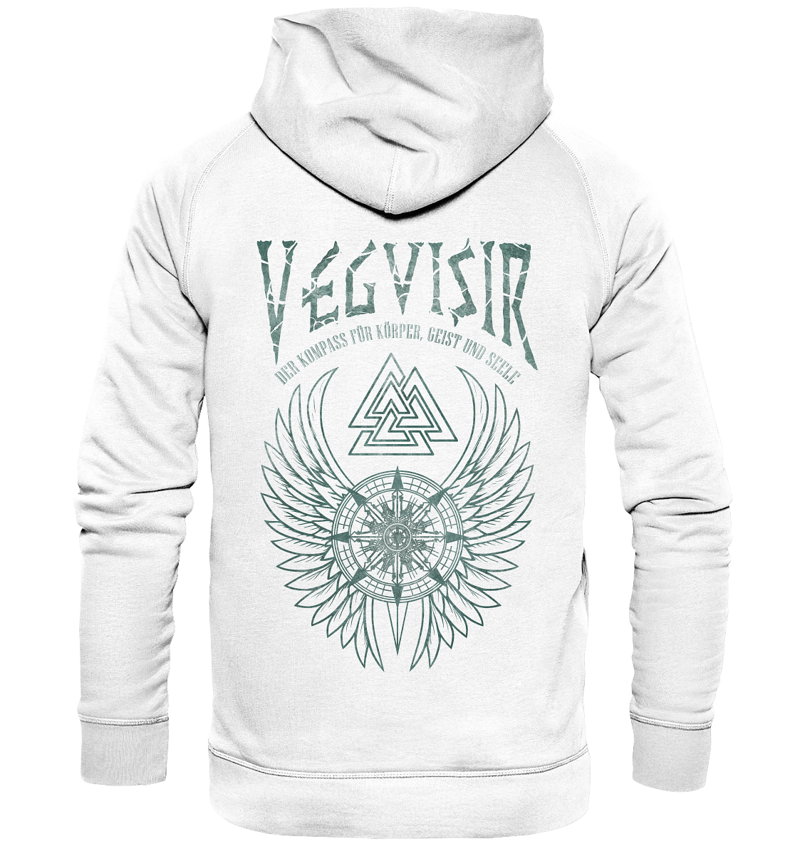 Vegvisir Der Kompass Für Körper, Geist und Seele - Basic Unisex Hoodie