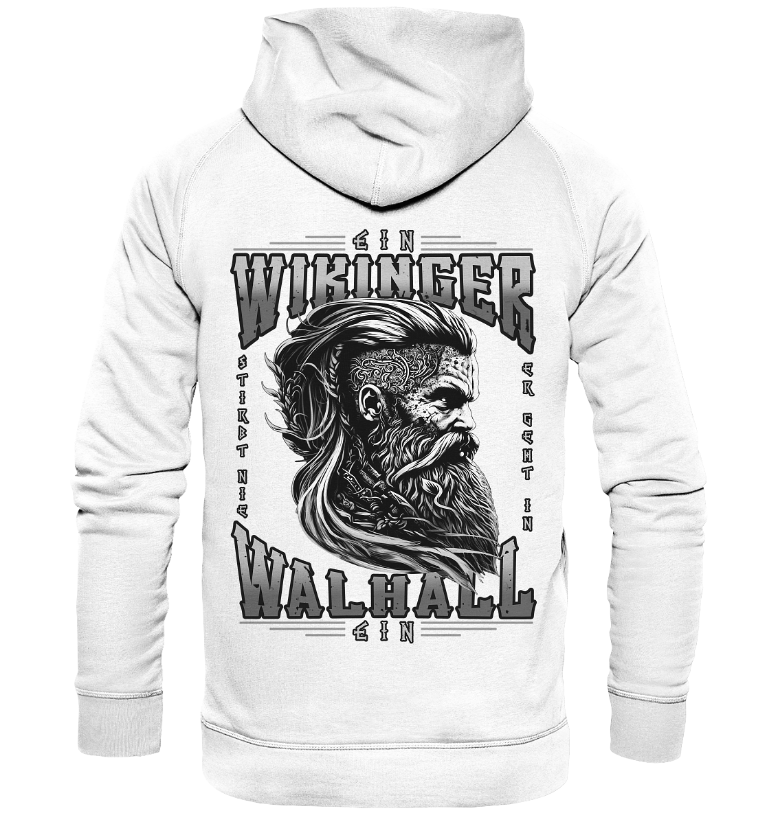 Ein Wikinger Stirbt Nie - Basic Unisex Hoodie