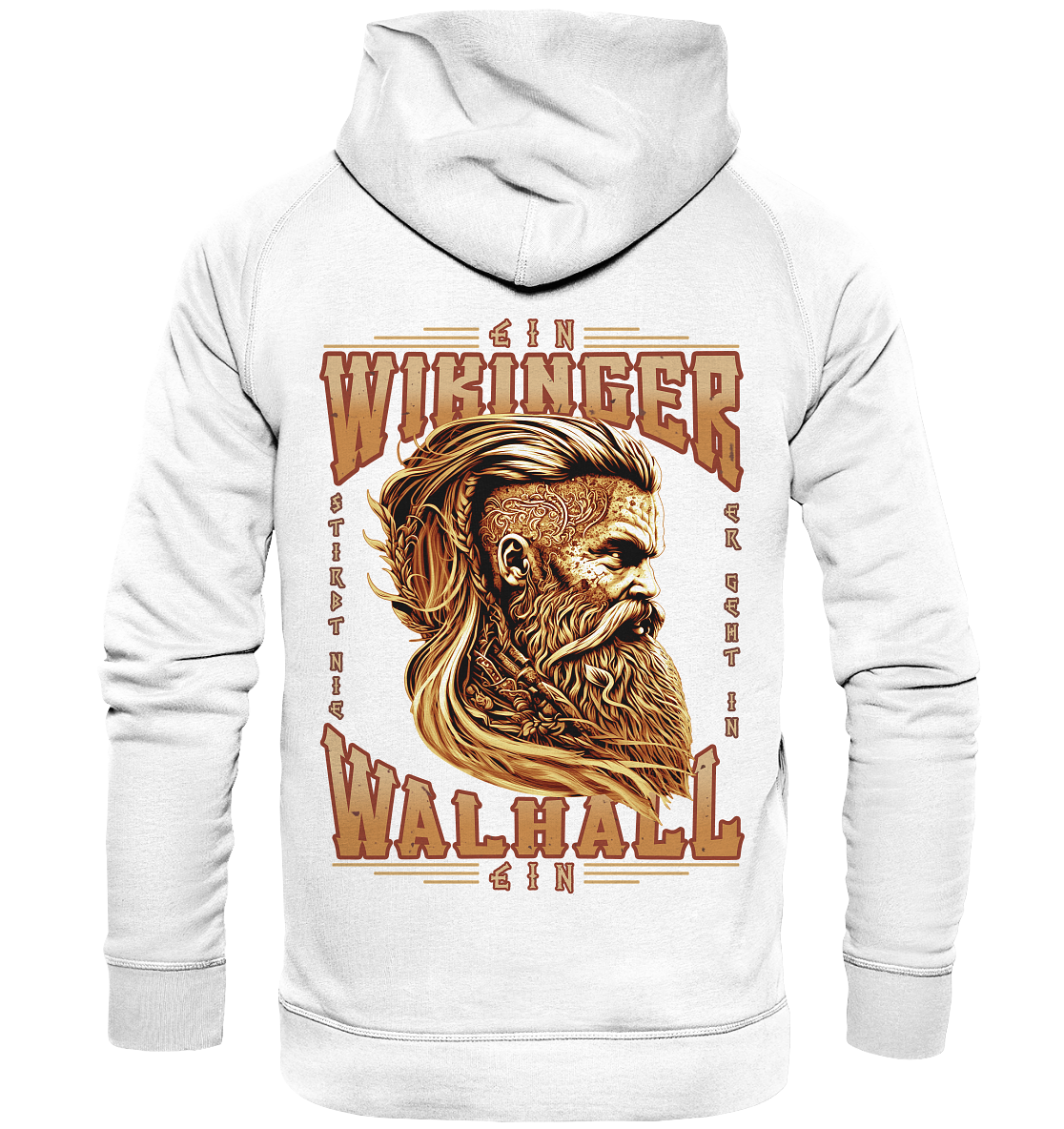 Ein Wikinger Stirbt Nie - Basic Unisex Hoodie