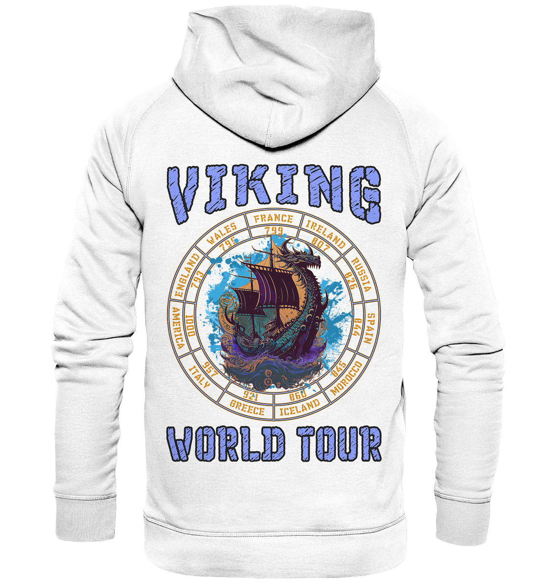 Wikinger Welttournee - Basic Unisex Hoodie