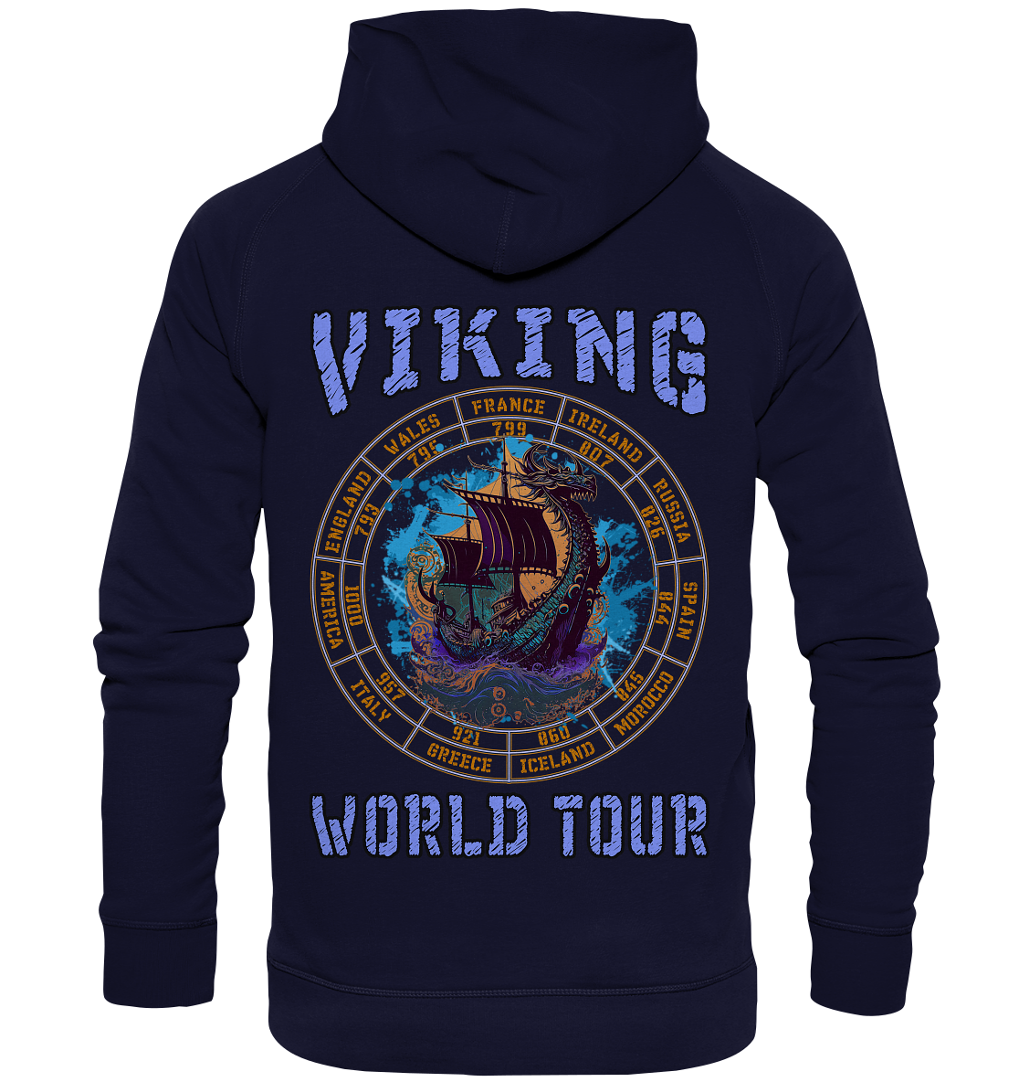 Wikinger Welttournee - Basic Unisex Hoodie XL